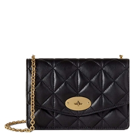 Mulberry Small Darley Black Quilting